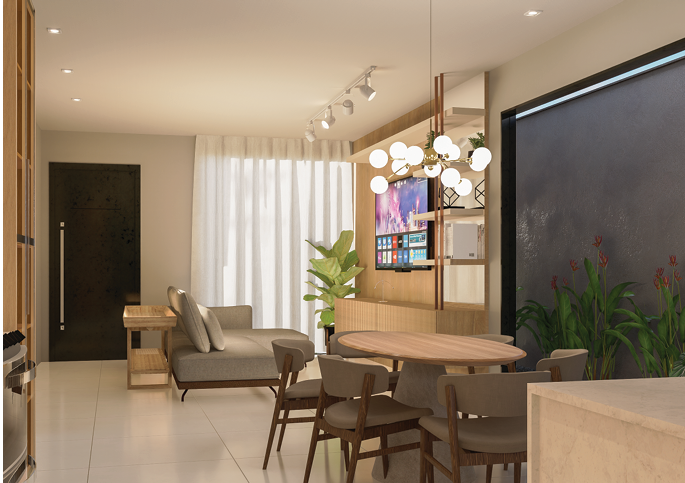 Living integrado — Interiores em Sul Fluminense